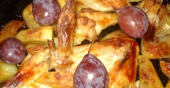 Запеченные куриные крылышки