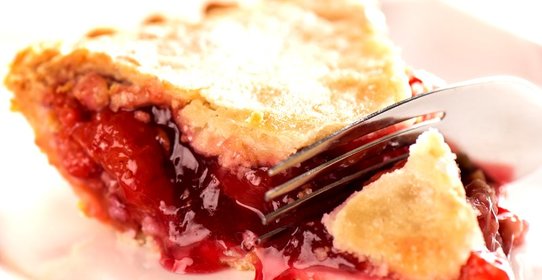 Вишневый пирог по-французски