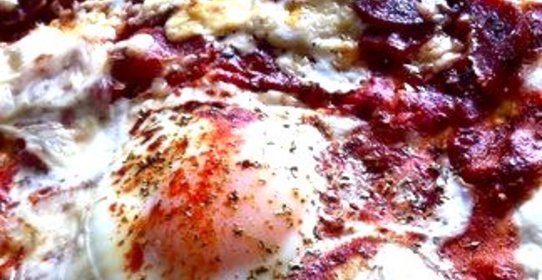 Пицца утренняя