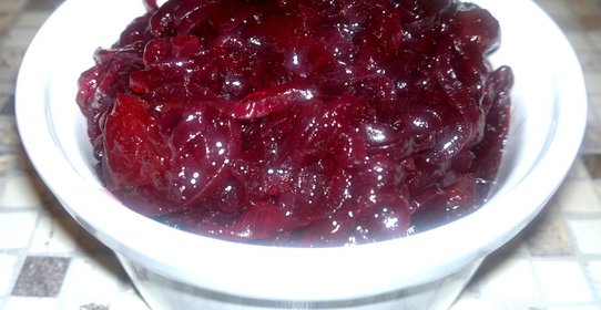 Луковый конфитюр к мясу