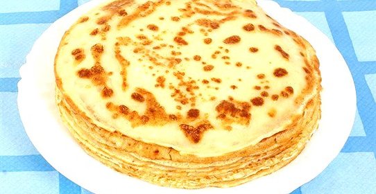 Тонкие блины