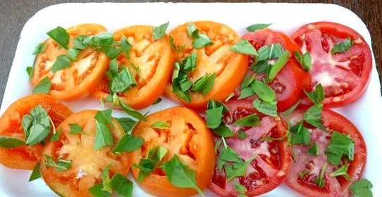 Помидоры с базиликом для пиццы замороженные