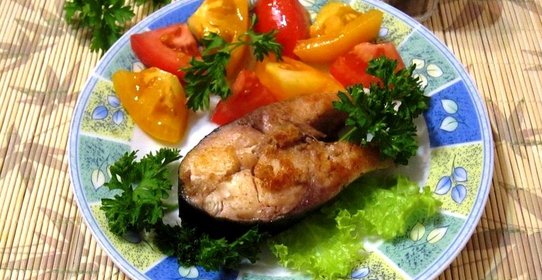 Жареная белая рыба