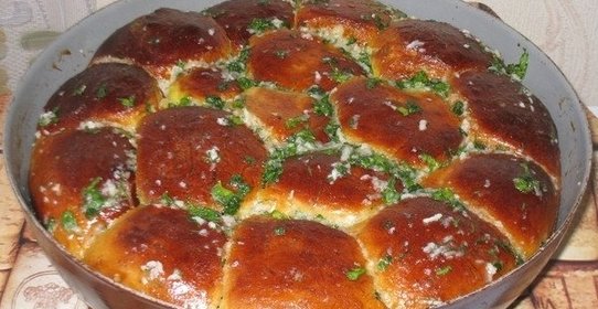 Пампушки чесночные к борщу