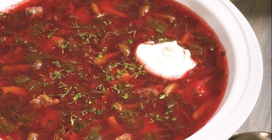 Зеленый борщ