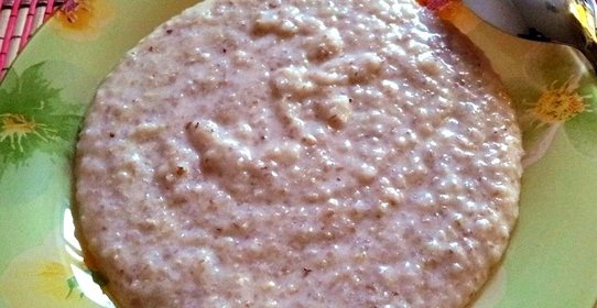 Каша ячневая на молоке