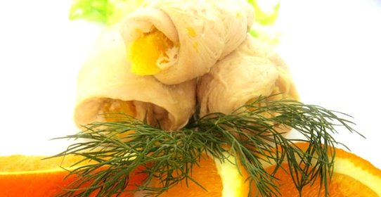 Филе курицы фаршированное