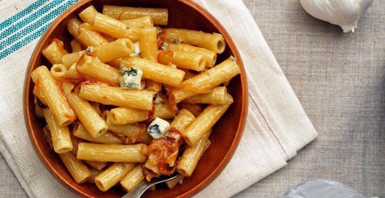 Макароны с сыром Горгонзола