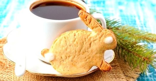 Пряное медовое печенье с манкой