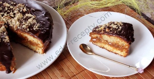 Торт медовый бисквит