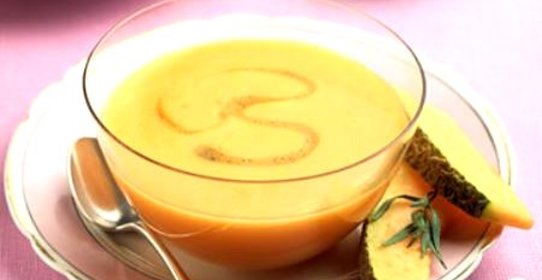 Суп из дыни с сиропом