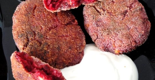 Котлеты свекольные с сыром