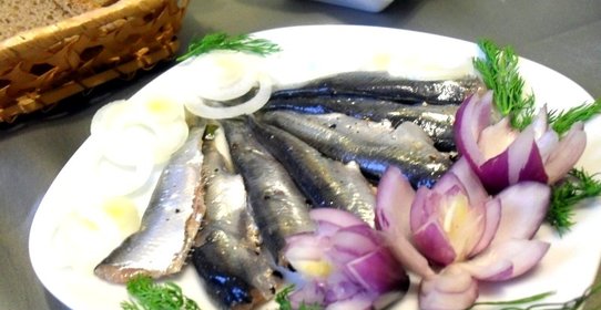 Мойва в горчичной заливке