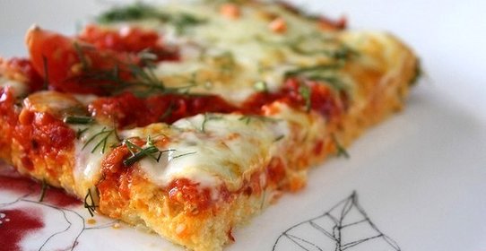 Пицца на основе цветной капусты