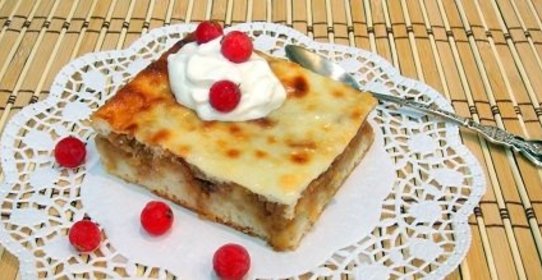 Пирог французский с яблоками