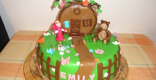 Торт Маша и Медведь