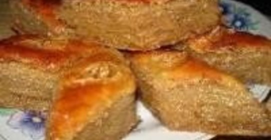 Пирог домашняя пахлава