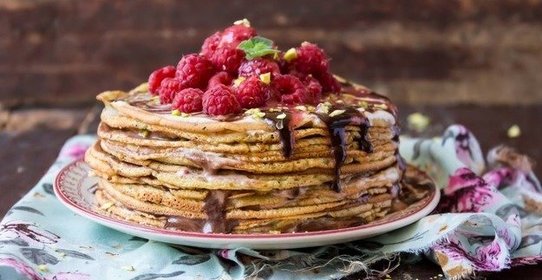 Диетические блинчики из овсяной муки