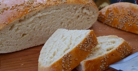 Хлеб на сыворотке с оливковым маслом