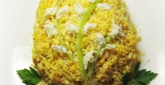 Салат Пасхальное яйцо