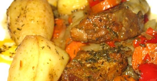 Тушеные утиные грудки