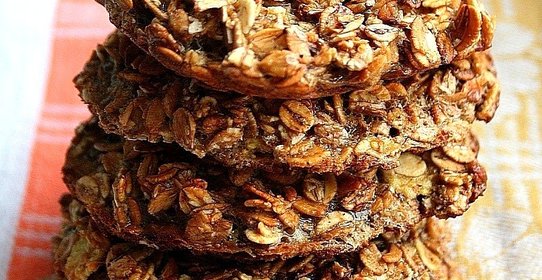 Низкокалорийное печенье из мюсли