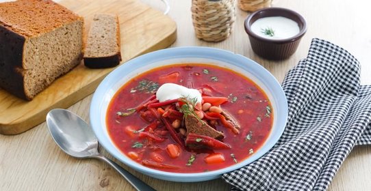 Борщ без капусты