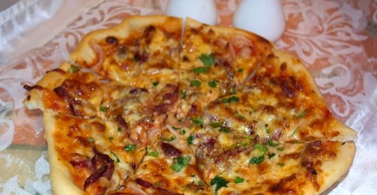 Пицца с индейкой