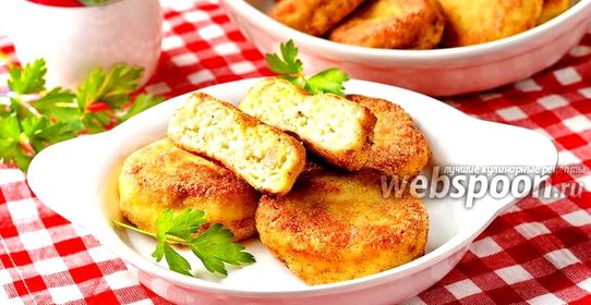 Котлеты из щуки с салом