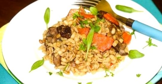 Перловка с мясом