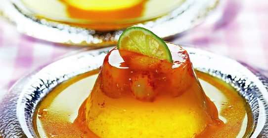 Морские гребешки с соком лайма в желе