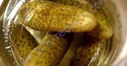 Маринованные острые огурцы на зиму с уксусом