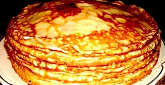 Блины красные