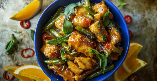 Курица в апельсиновом соусе