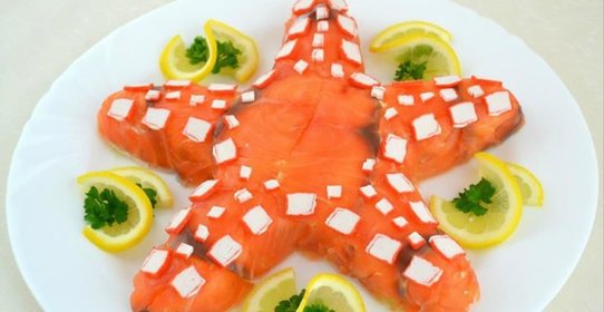Салат Морская звезда