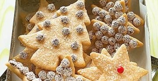 Новогоднее печенье с корицей