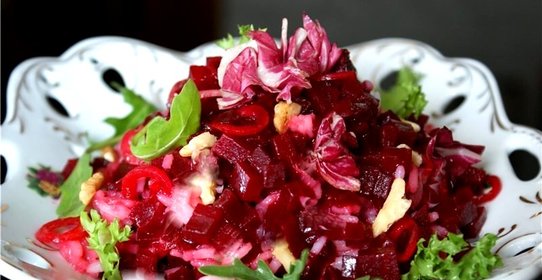 Салат из красной свёклы