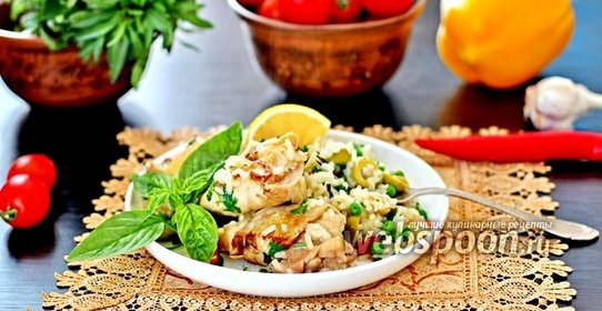 Цыплёнок с рисом по-испански