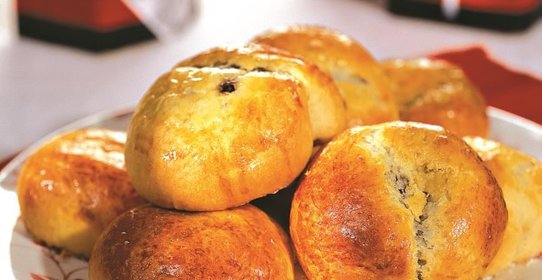 Пирожки из дрожжевого безопарного теста с грибной начинкой