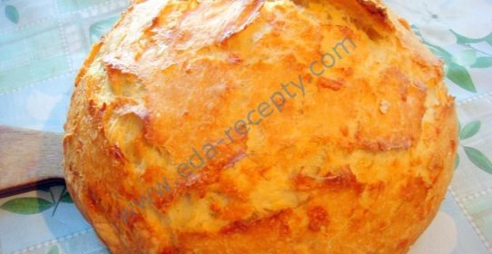 Домашний хлеб с сыром