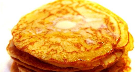 Блины на минеральной воде