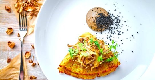 Картофельные драники от Михаила Кукленко, шеф-повара Ribambelle