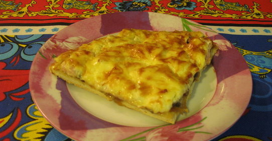 Сытная пицца