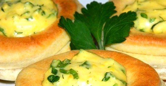 Волованы с сыром