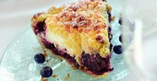 Черничный пирог