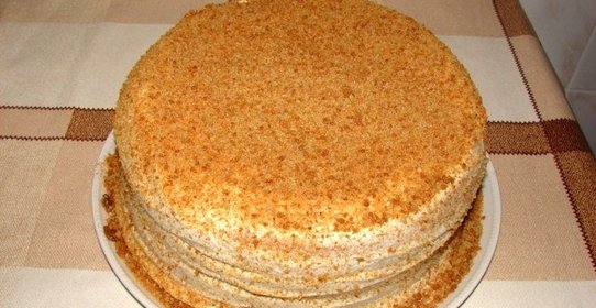 Сметанник на скорую руку