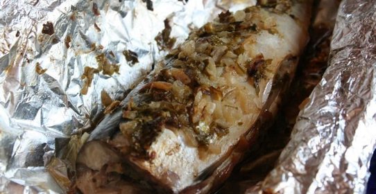 Скумбрия в фольге
