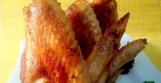 Куриные крылышки запеченные