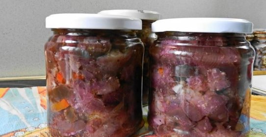 Маринованные баклажаны с чесноком на зиму