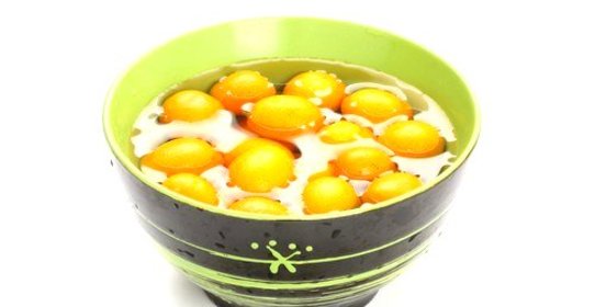 Консервированный кумкват в ванильном сиропе с бренди